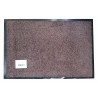 Tapis d'entrée accueil marron qualité pro 2 tailles