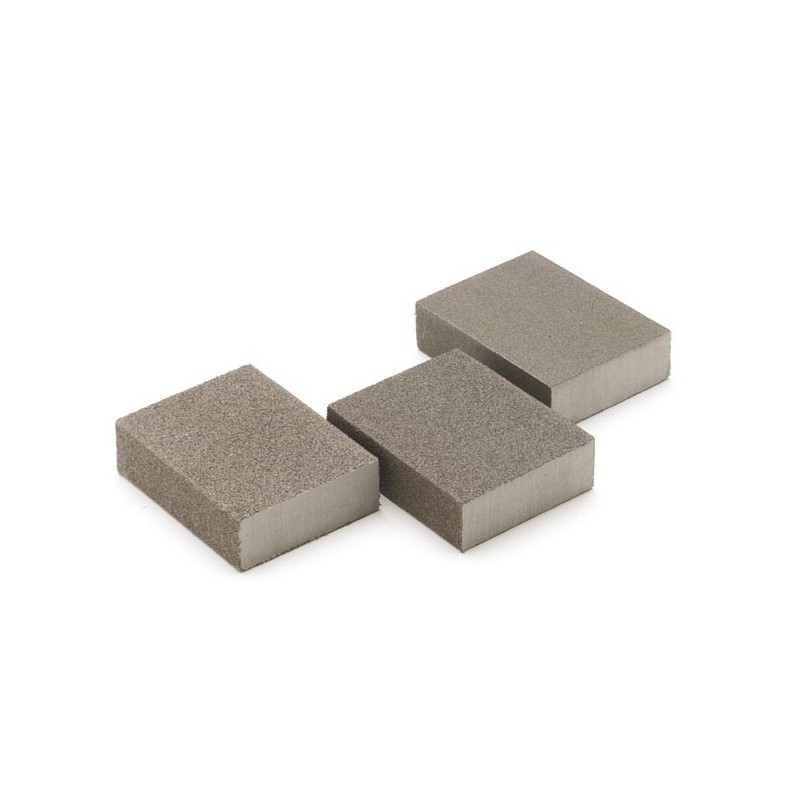 Lot de 3 éponges abrasives 100x70x25mm pour ponçage