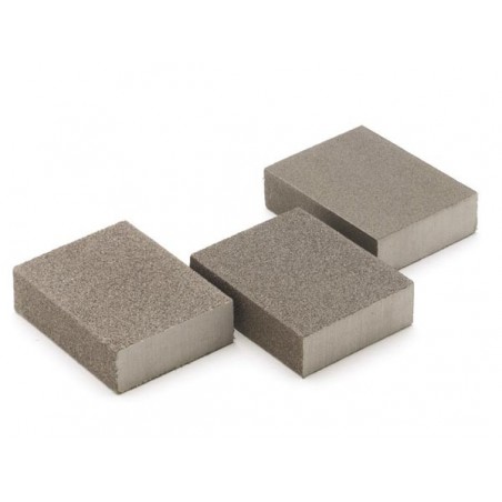 Lot de 3 éponges abrasives 100x70x25mm pour ponçage