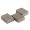 Lot de 3 éponges abrasives 100x70x25mm pour ponçage