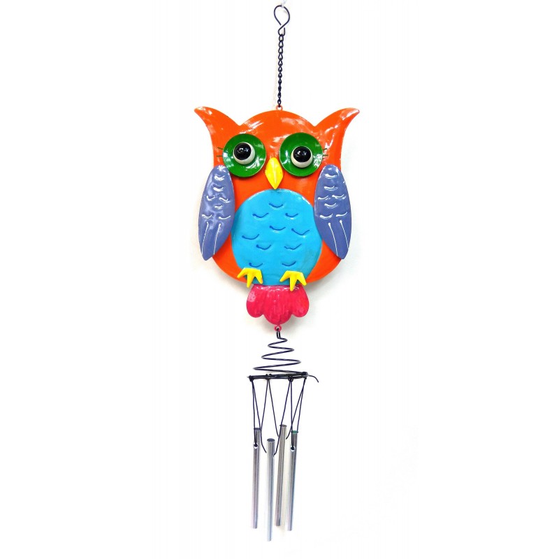 1pc Métal Tortue Carillons Éoliens Hibou Ange Suspendus Ornements