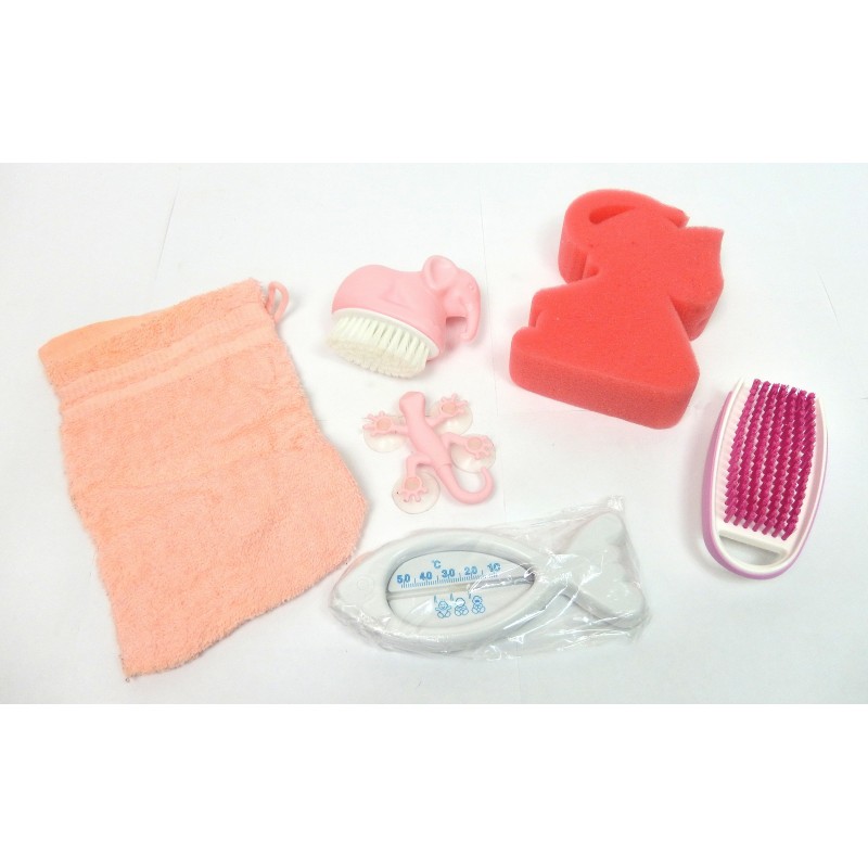 Lot 6 accessoires pour le bain spécial enfant