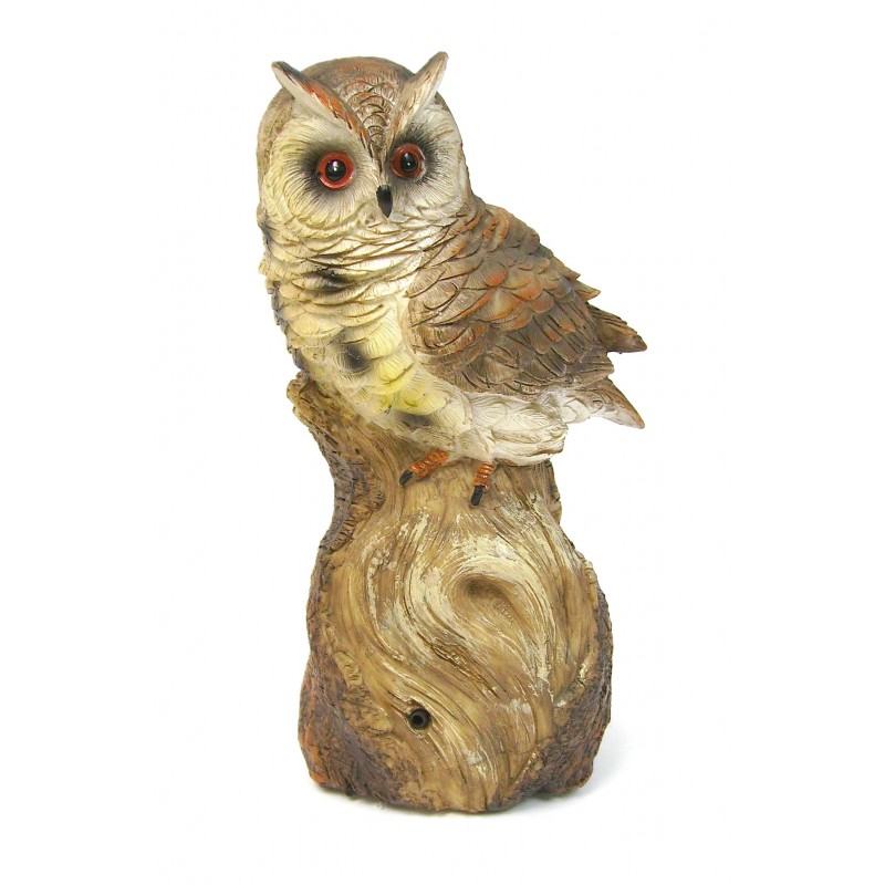 Chouette hibou sonore en résine type B