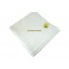 Drap de bain éponge coton blanc 350g/m² 80x150cm
