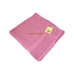 Drap de bain éponge coton vieux rose 350g/m² 80x150cm