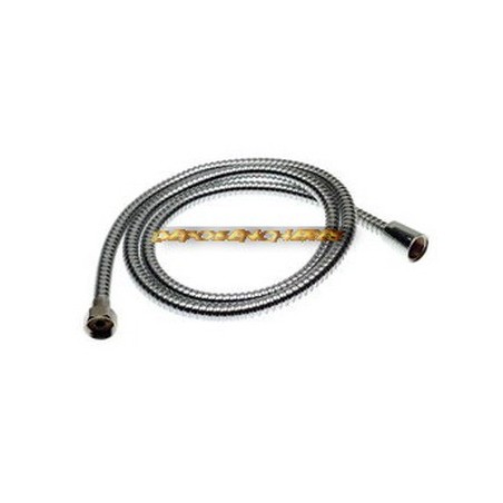 Tuyau de douche flexible chromé long.1,5m